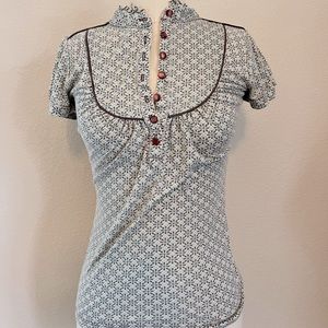 Floral western west shirt